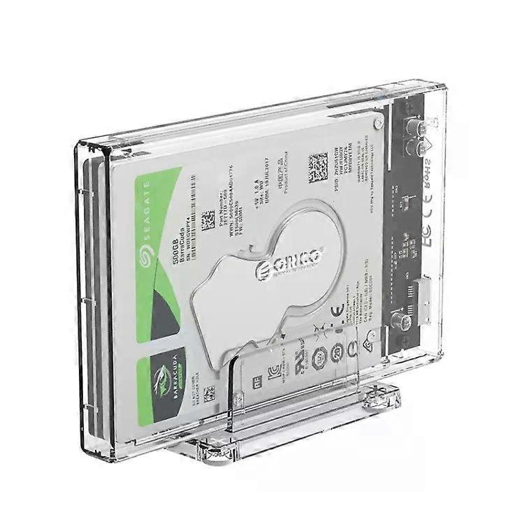 2.5" USB 3.0 Hard Drive Enclosure-Transparent with Stand | ORICO 2159U3
