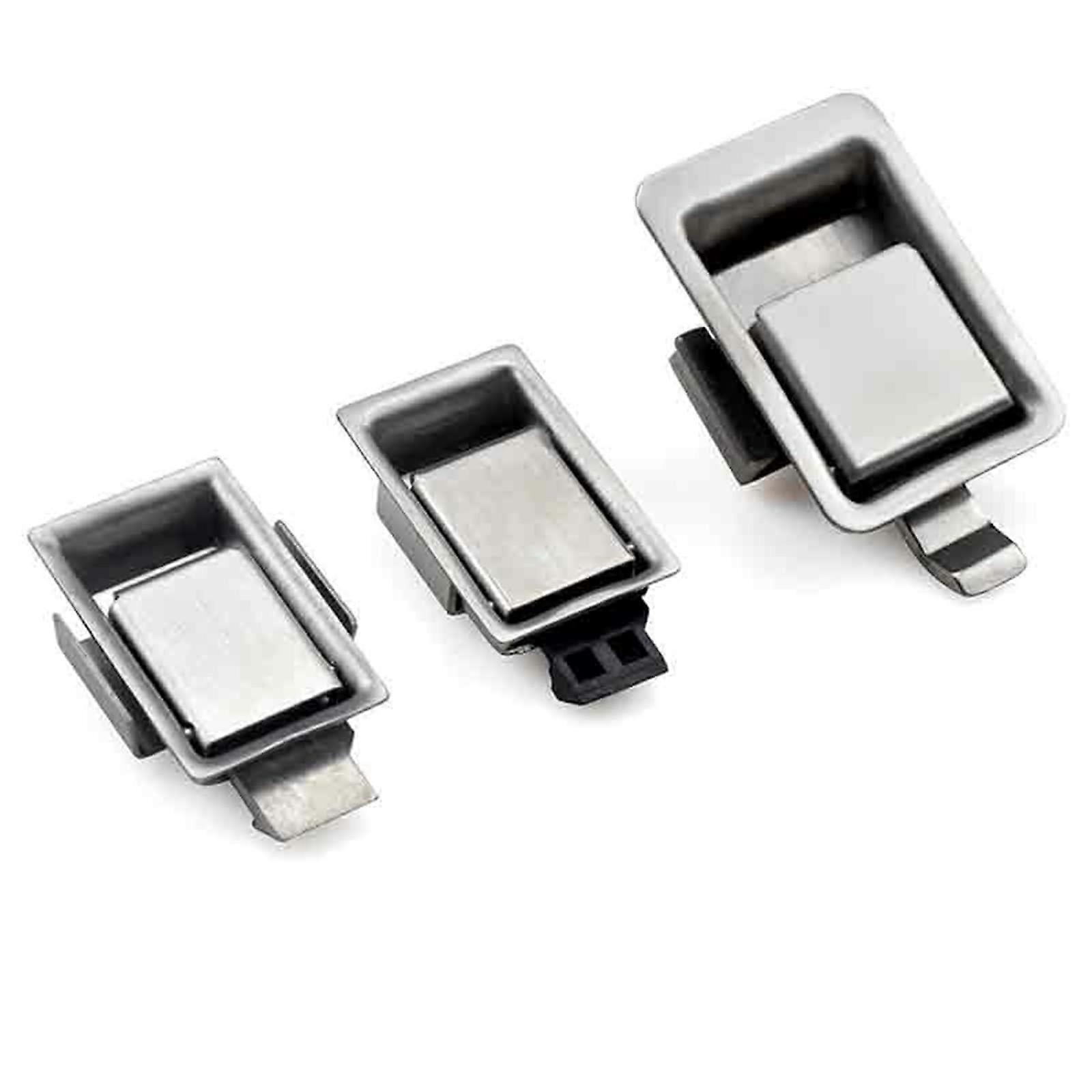 MS866-8 Stainless Steel Panel Lock for File Cabinet, Equipment Cabinet, Door Handle, Impact Close, 1 Piece XK109-2