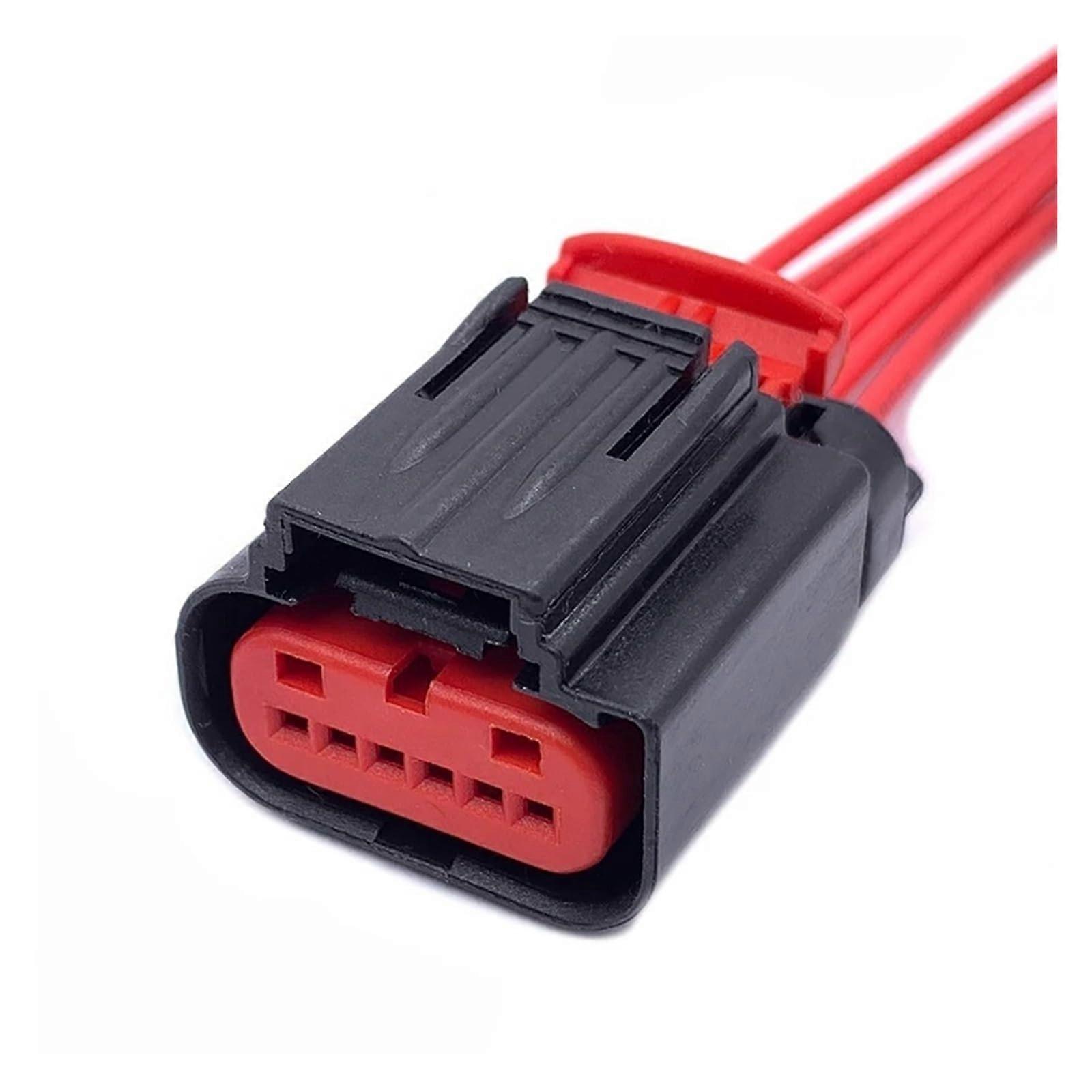 6Pin Auto Accelerator Pedal Wa-TER-Proof Throttle Socket Sen/;SOR Connector Wiring Harness