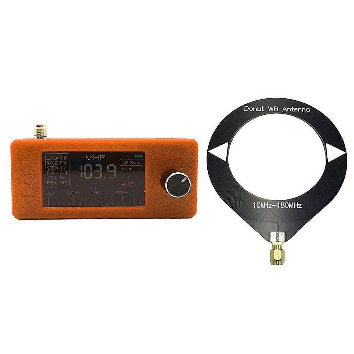 SI4732 Radio Receiver 10KHz-180MHz Portable Shortwave Radio Receiver HF SW MW VHF Mini SI4732 Radio