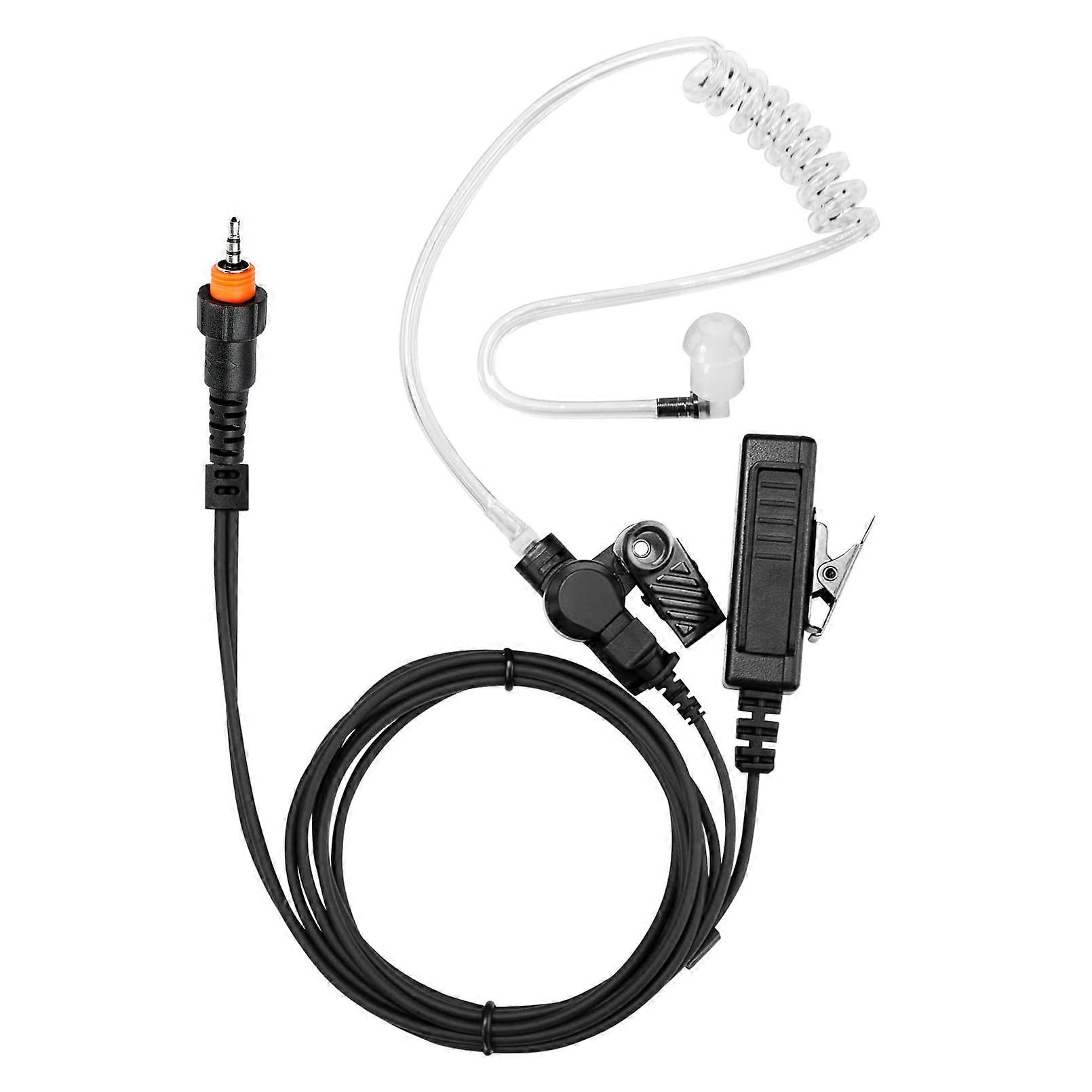 Walkie Talkie Headset For CLP1010 With Mic PTT For Motorola CLP1040 Two-Way Radio Surveillance Acoustic Tube Earpiece