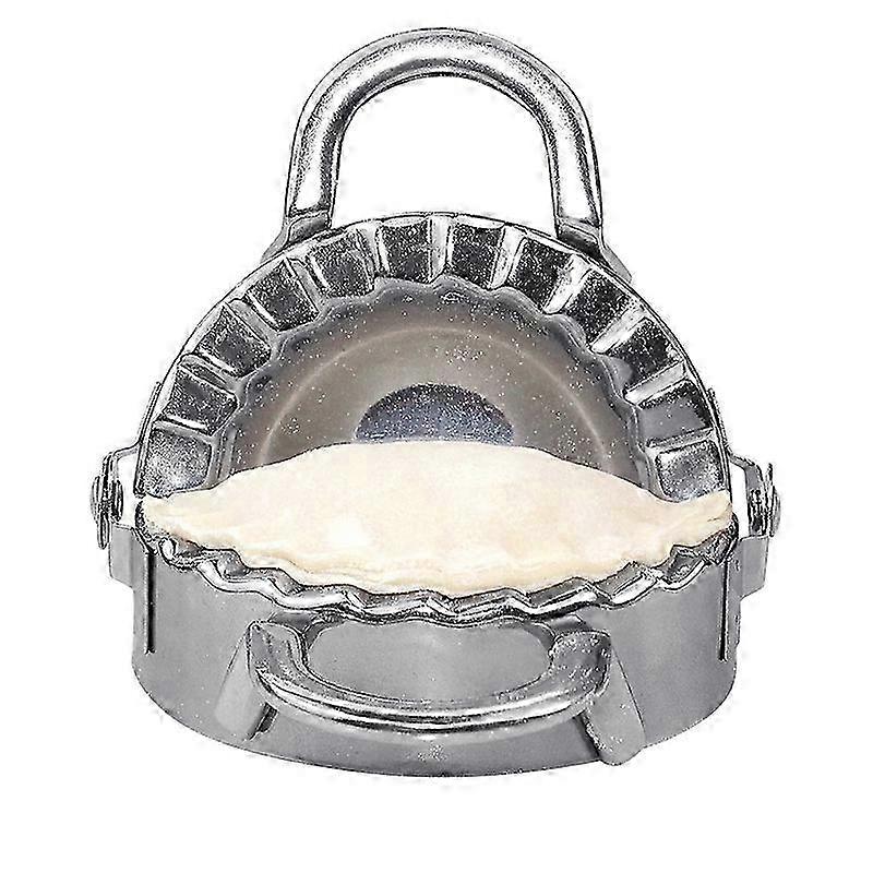 ステンレス製餃子型(10cm)、ベーキング型作り型、餃子メーカー、キッチンガジェット