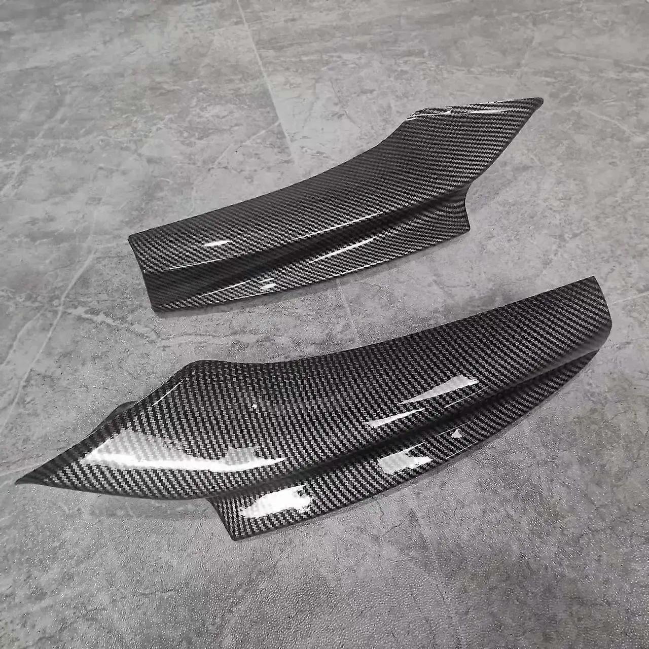 For BMW 5er F10 F11 520i 530i 2010-2017 Front Bumper Side Spoiler Fog Light Trim Front Sides Bumper Splitter Diffuser Tuning