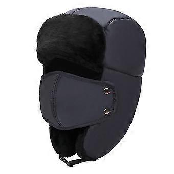 Gorro piloto de piel de oveja de piel de oveja neutra