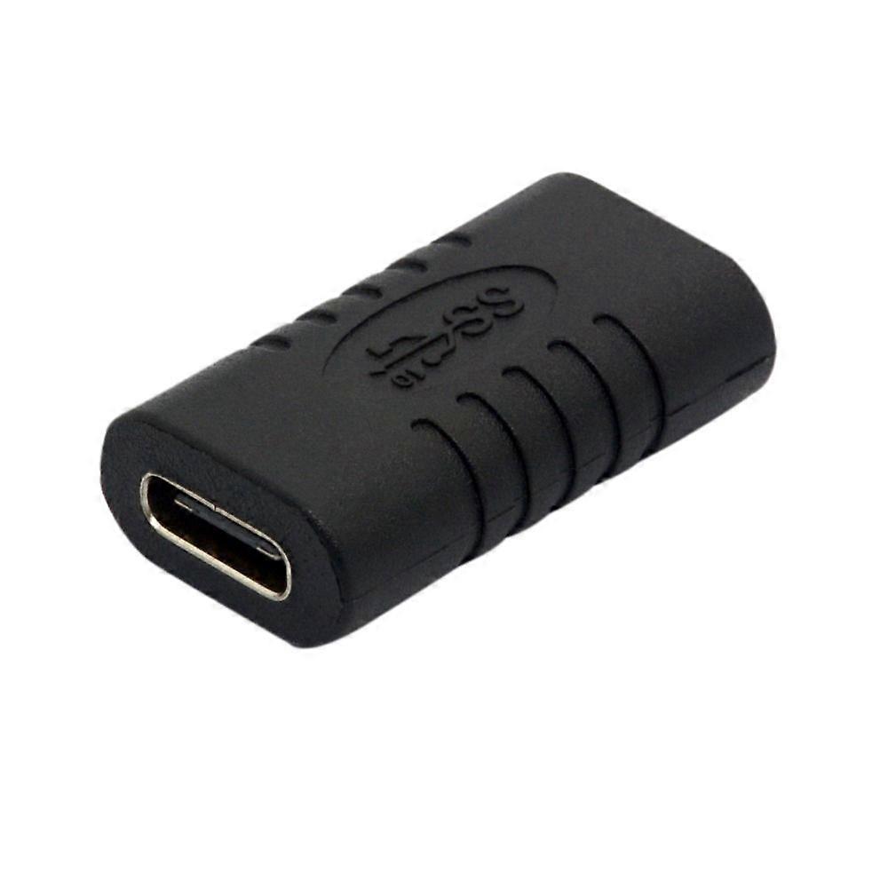 USB C Adapter Female to Female Type C Adapter Straight Tiny USB-C Adaptor USB 3.1 Type-C Connector Converter