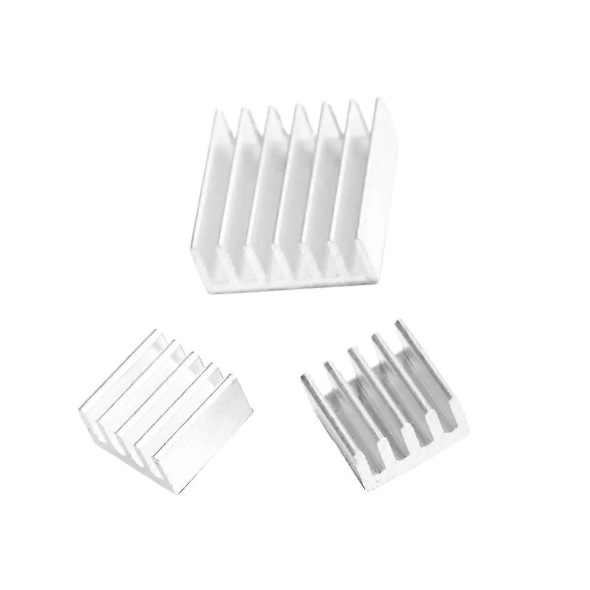 30pcs/Lot Pi Pure Aluminum Heat Sink Set Kit 30pcsChip 14 14mm (10pcs)  8 8mm (20pcs)