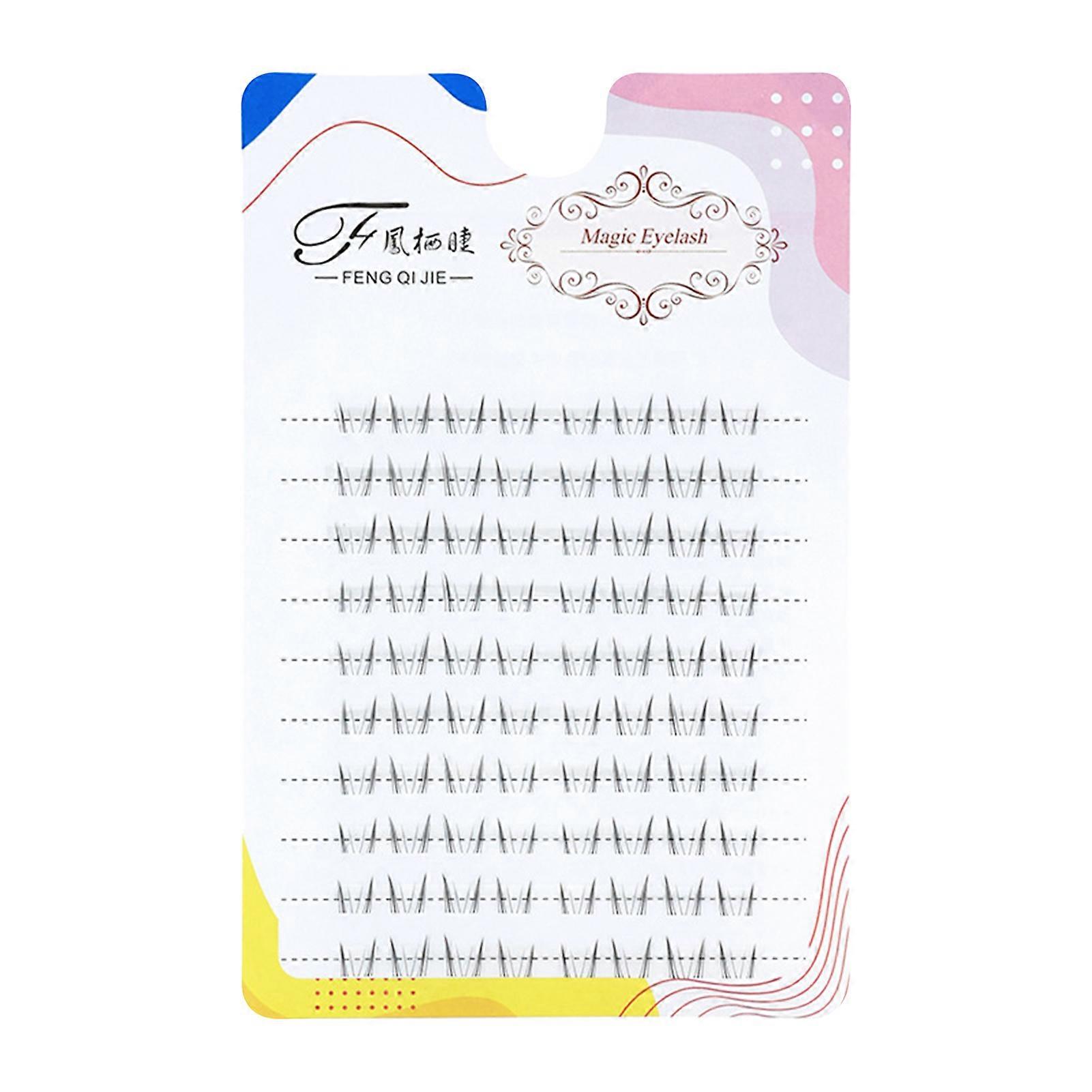 C Curl Bottom Eyelash Extensions 5-7mm DIY Individual False Lashes