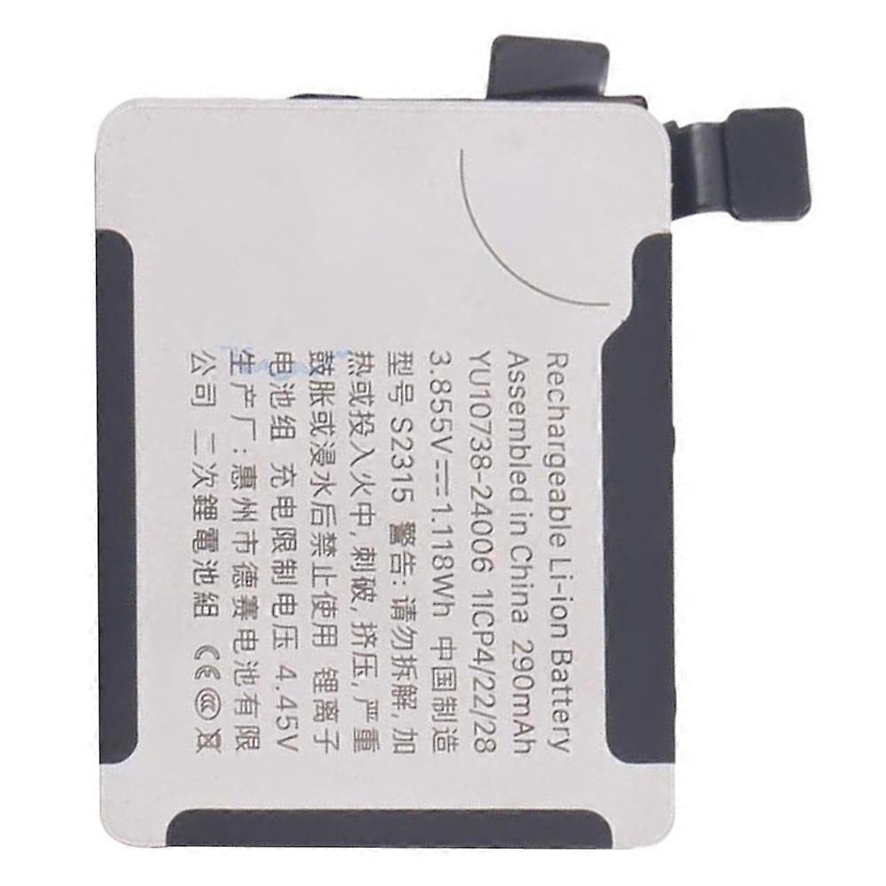 For Apple Watch Series 10 42mm 3.85V 290mAh Li-Polymer Battery Assembly Part (Without Logo) (Encode: