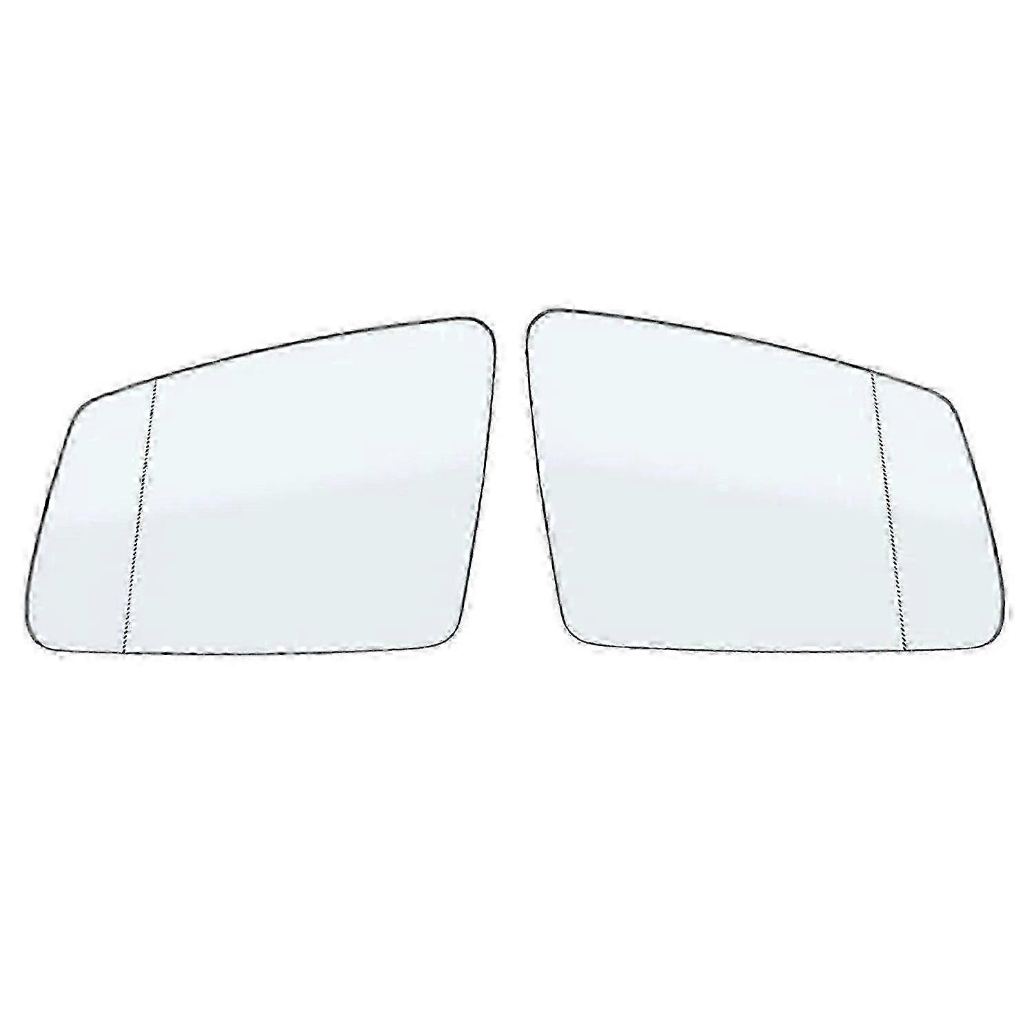 Right+Left Side Rearview Mirror Glass Len 2128100521 2128100621 compatible C E S GLA Class W204 W212