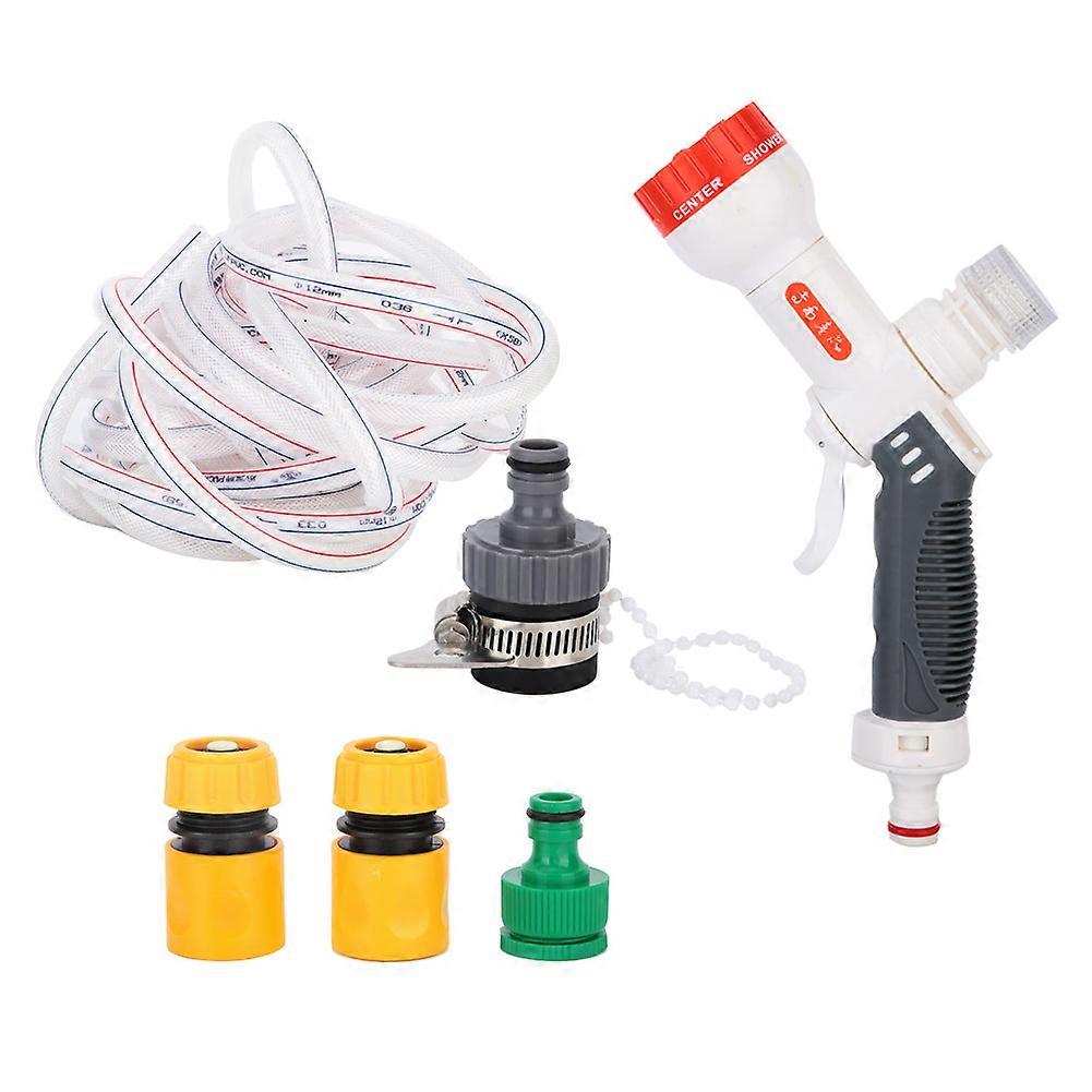 High Pressure Hose Nozzle, 360 Degree Spin Cleaning Tool For Home And Car, With Extendable Switch Service Life And Anti-Slip Ergonomic Design,