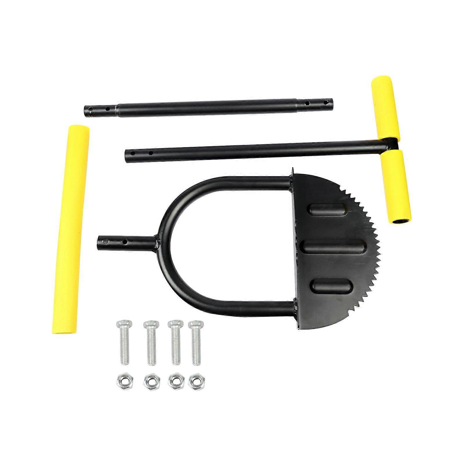 Manual Edger Steel Long Handle Accessories for Landscaping Driveway Sidewalk