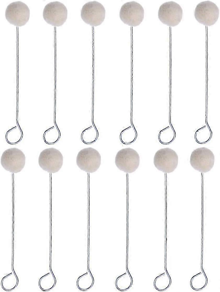 10 Pack Wool Daubers Ball Brush Leather Dye Tool Dye Dauber Dyeing Applicator