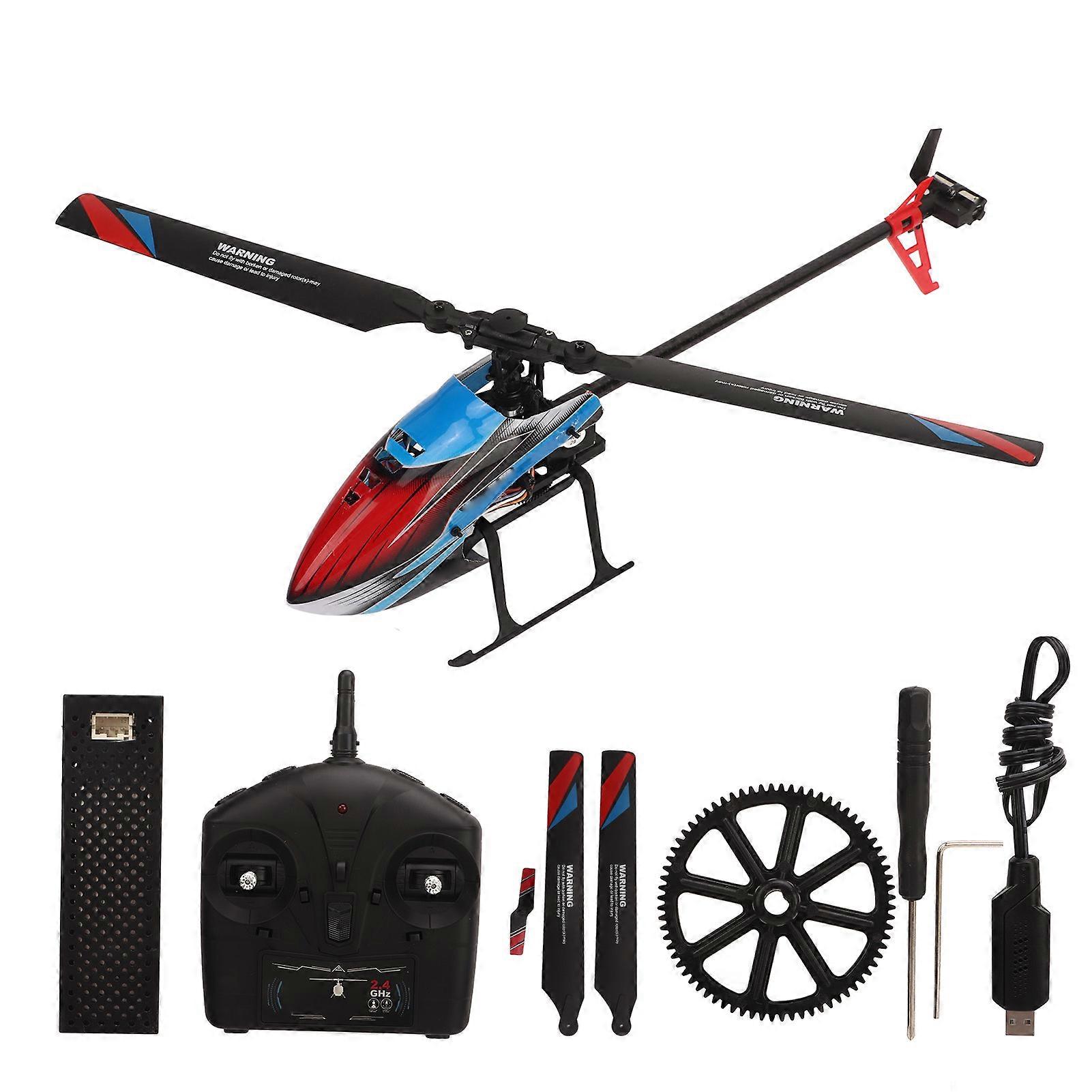 RC Helicopter 2.4GHz 4 Channel 6 Axle Gyroscope Altitude Hold Remote Control Aircraft Toy for WLtoys K200