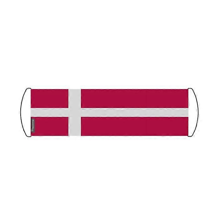 Flag - Denmark - 24 x 70 cm - Polyester - Waterproof - Double-sided