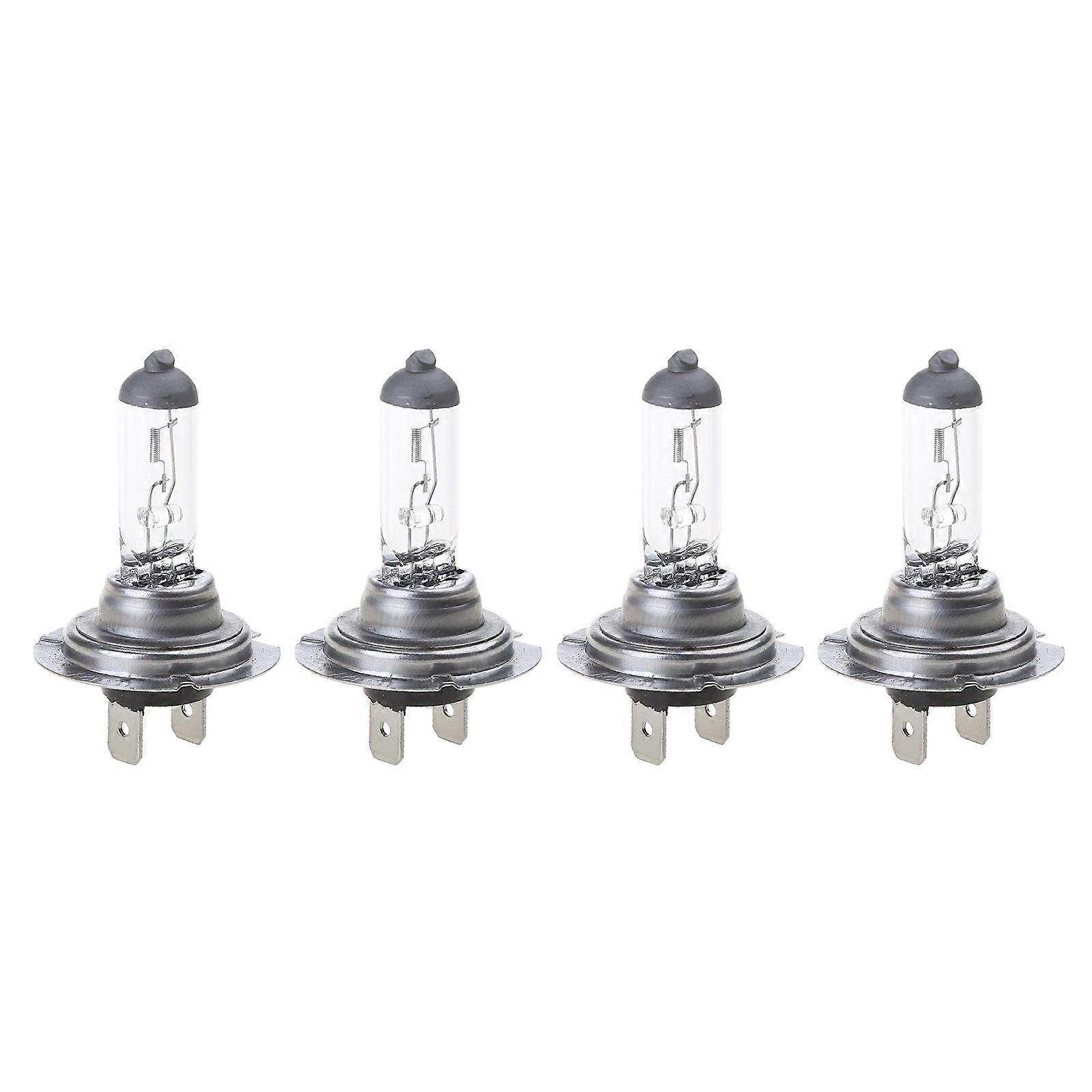 Halogen Light Bulb Backup Indicator Fog Map Side Marker Turn Signal Driving Running Lamp 55w 12V 4000K H7 PX26D 55W 4pcs