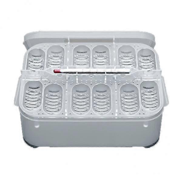 2x 12 Holes Reptile Egg Incubation Tray Gecko Lizard Snake E-ggs Incubation Tool