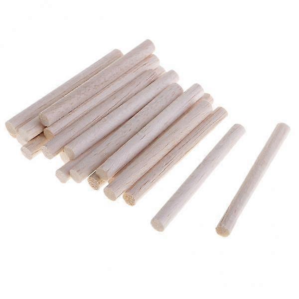 2xPachet de tijă rotundă din lemn de balsa nefinisat DIY Modelling Stick 8mm 80mm