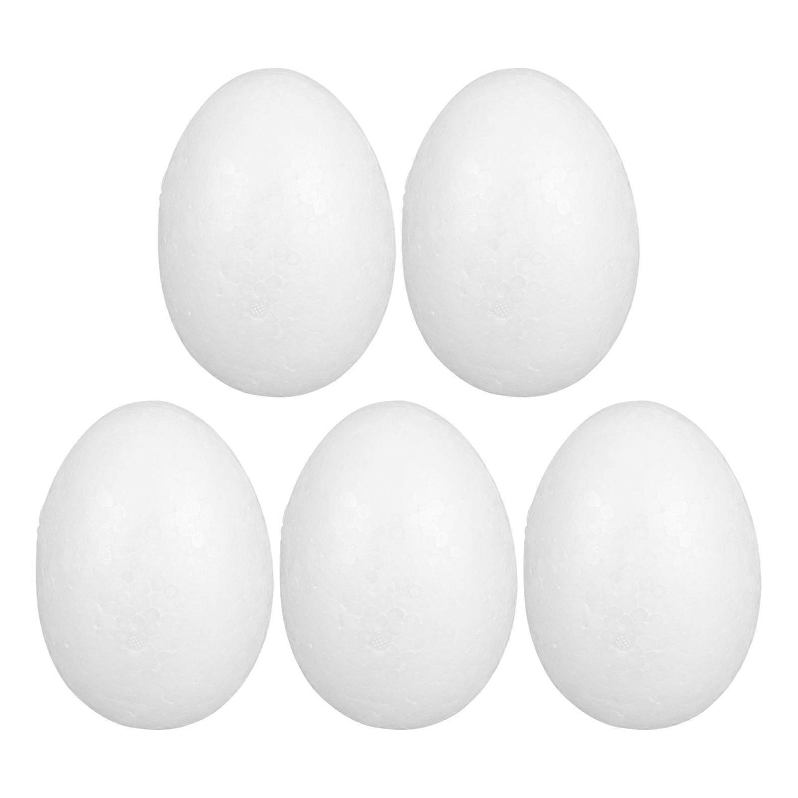 5pcs Foam Easter Egg Easter Foam Craft Easter Diy Handmade Crafts Easter Craft Accessories Easter Eggs Diy Diy Easter Egg Easter Scene Decor