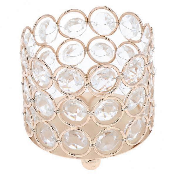 2x Crystal Tealight Candle Lantern Candlesticks Wedding Party Dinner Table