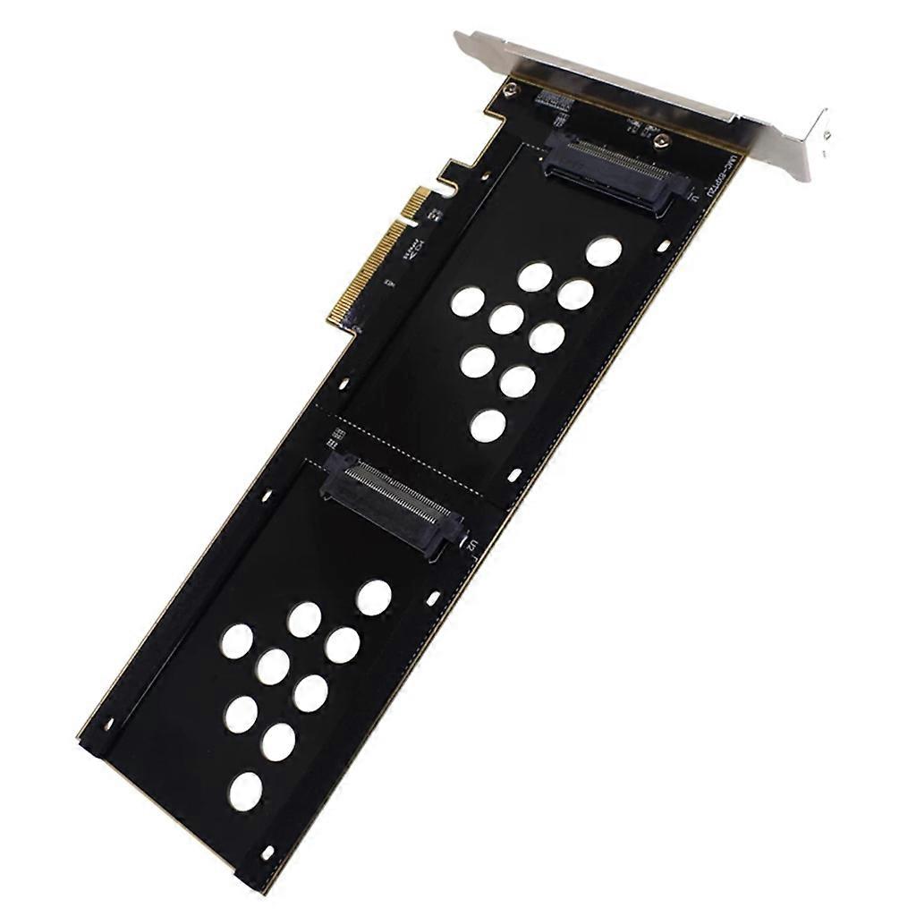 U.2 PCIE SSD Riser Card to PCI for Express 3.0 X8 Adapter PCI Card Computer Hard Drive Computer Components Expansion Car