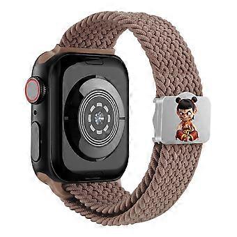 Klokkerem til Apple Watch-serien 10, 9, 8, 7, SE, 6, 5, 4, 3, 2, 1, 42 mm, 41 mm, 40 mm, 38 mm, UV-trykt nylon