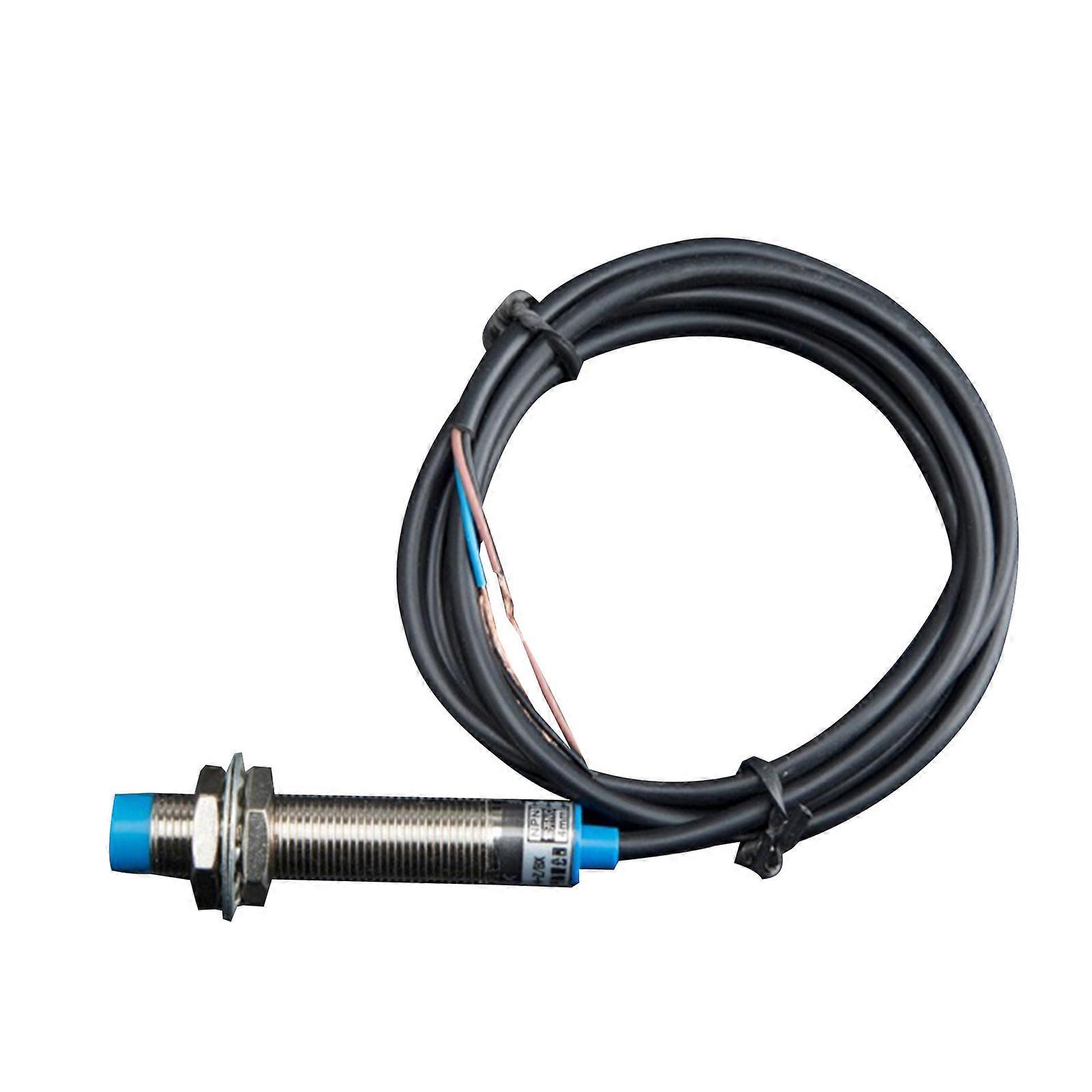 M12 Approach Sensor Inductive Proximity Switch PNP Normal Open for DC 6-36V 4mm ± 10% Detecting Distance LJ12A3-4-Z/BY