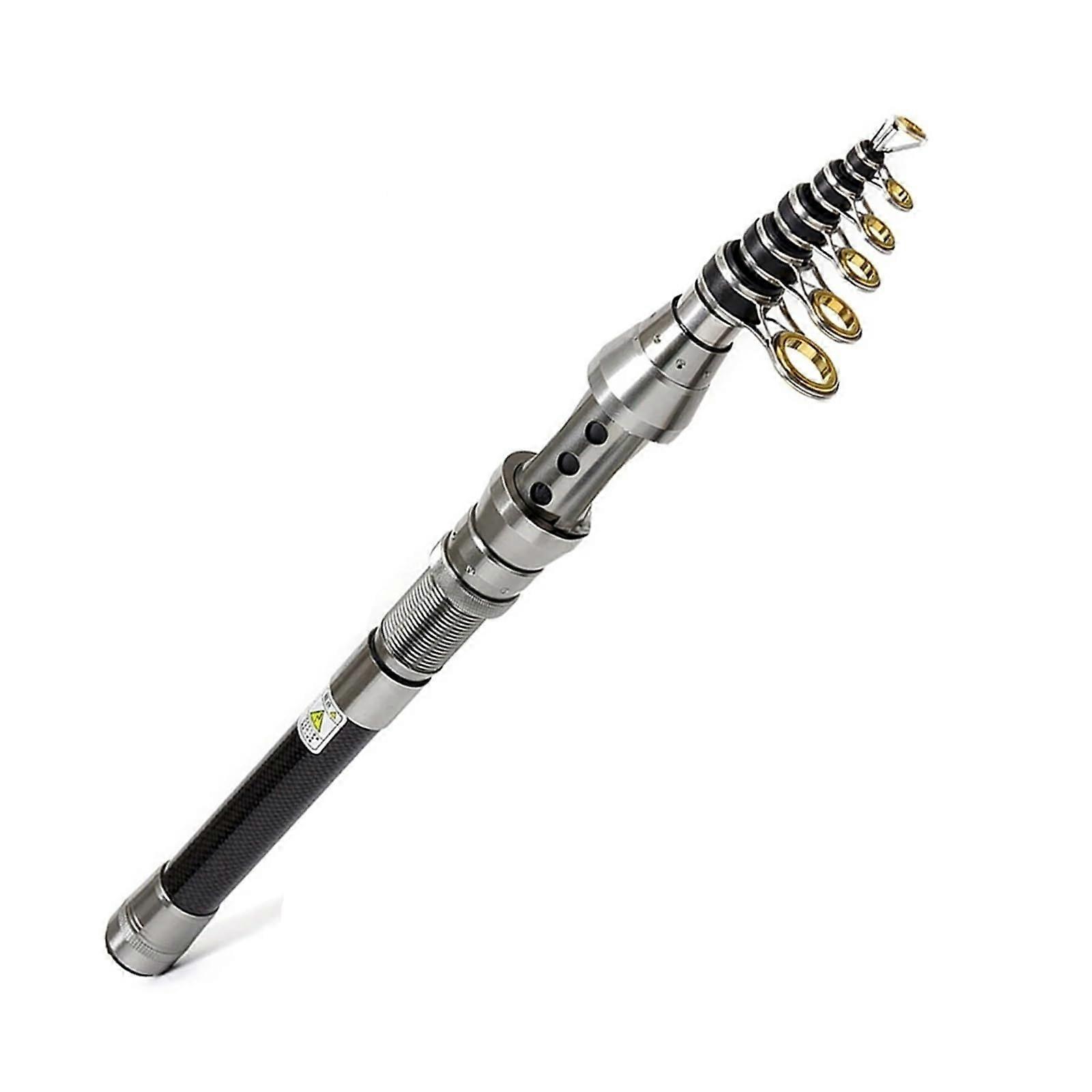 Travel Stick, Alloy Telescopic Fishing Rod, 1.52.4m