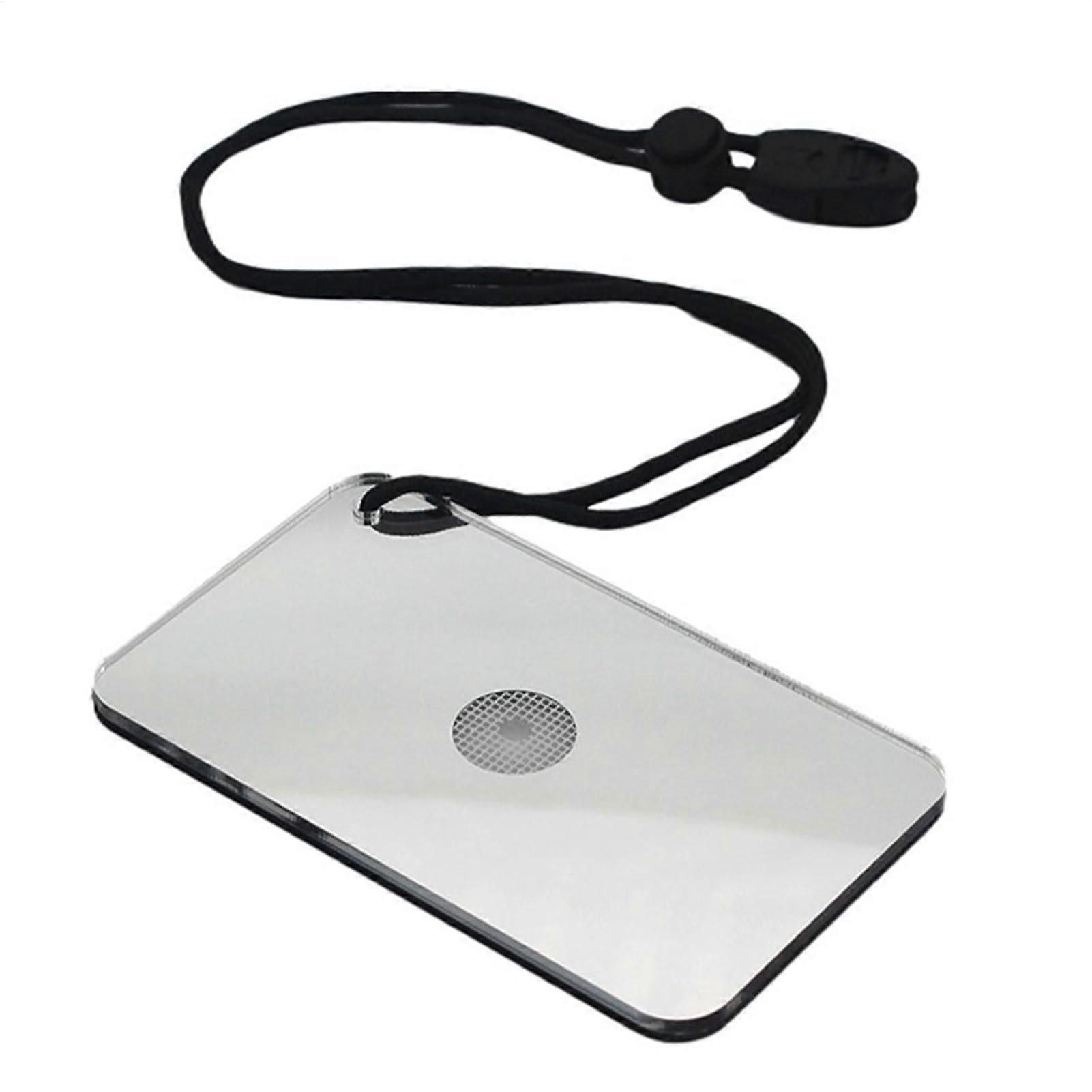 Compact mirror Reflective mirror for emergency signals, Flash tool for camping, visibility mirror accessory for hiking
