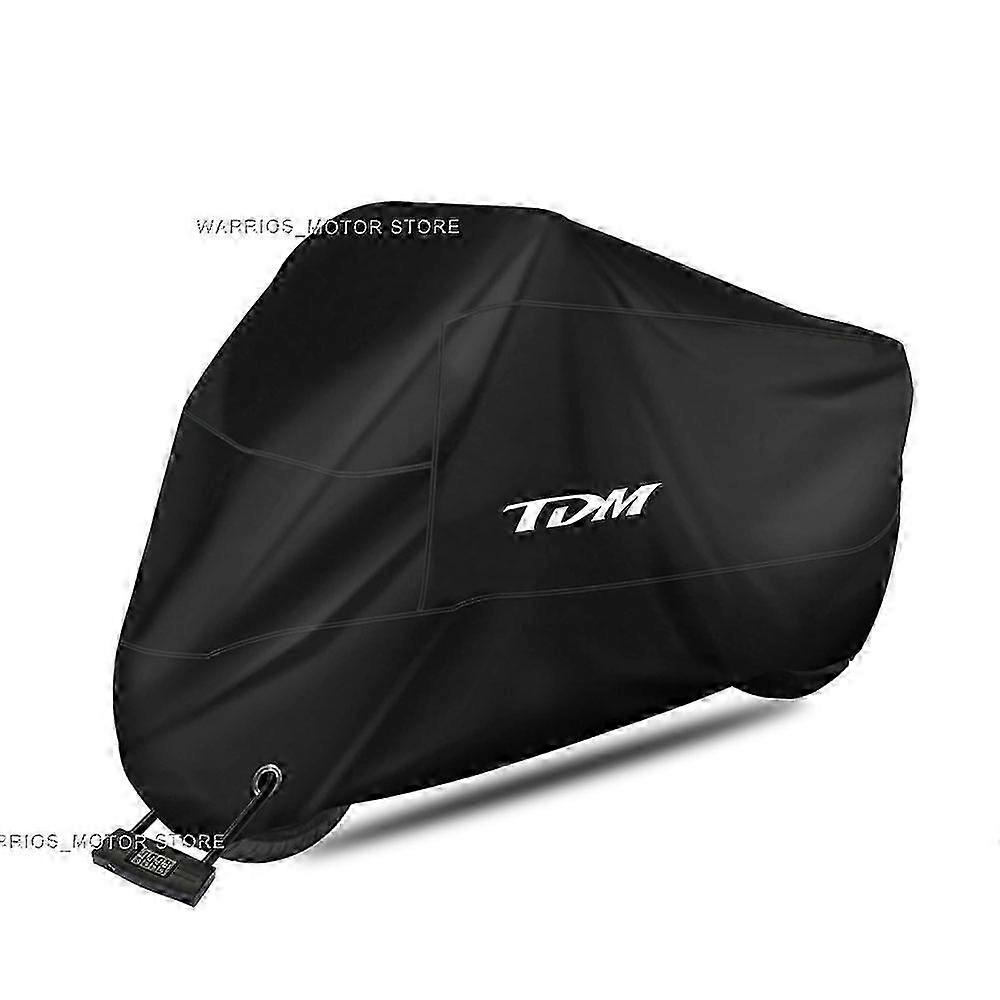 Για Yamaha TDM 850 1991-2001 TDM 900 2002-2013 Κάλυμμα μοτοσικλέτας UV Προστασία UV Dustproof Snowproof Μοτοσικλέτα αδιάβροχο κάλυμμα
