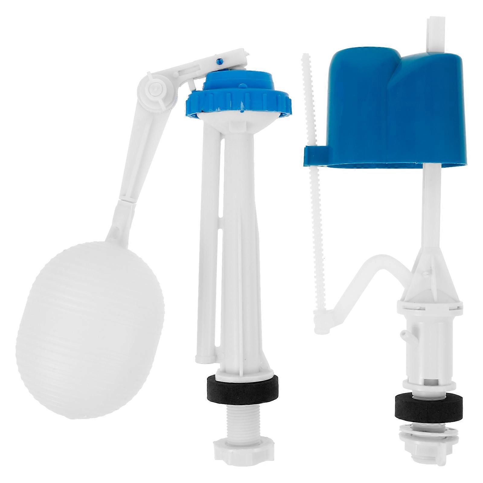 2pcs High Performance Toilet Fill Valve Bathroom Toilet Inlet Valve Accessory