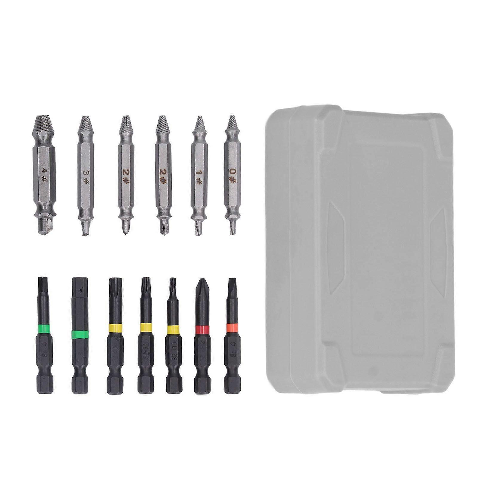 High quality  13-piece set of broken wire extractor multi-function screw