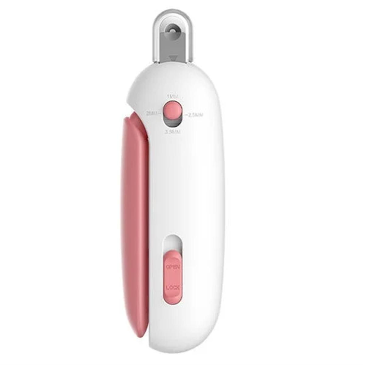 Pet Nail Clippers with Adjustable Hole Cat Nail Clipper Cutter Pet Claw Trimmer Puppy Kitten Care Grooming Tool Pink