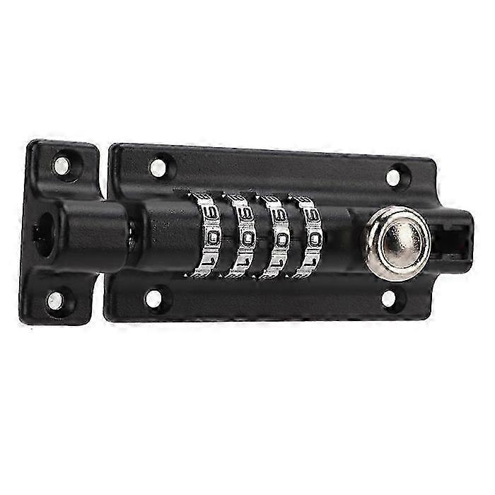 Waterproof 4-Digit Combination Lock for File Cabinets, Furniture, Cylinder Tools - Anti-Theft Security Solution