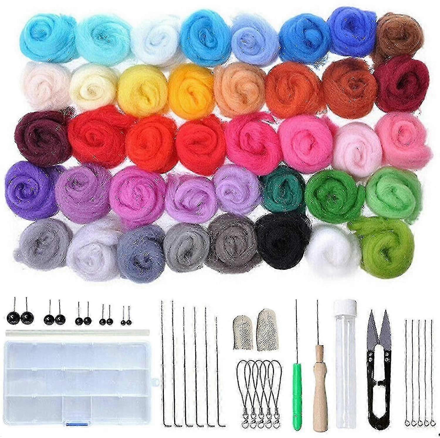 Filtning af uld til eventyr nålefiltning