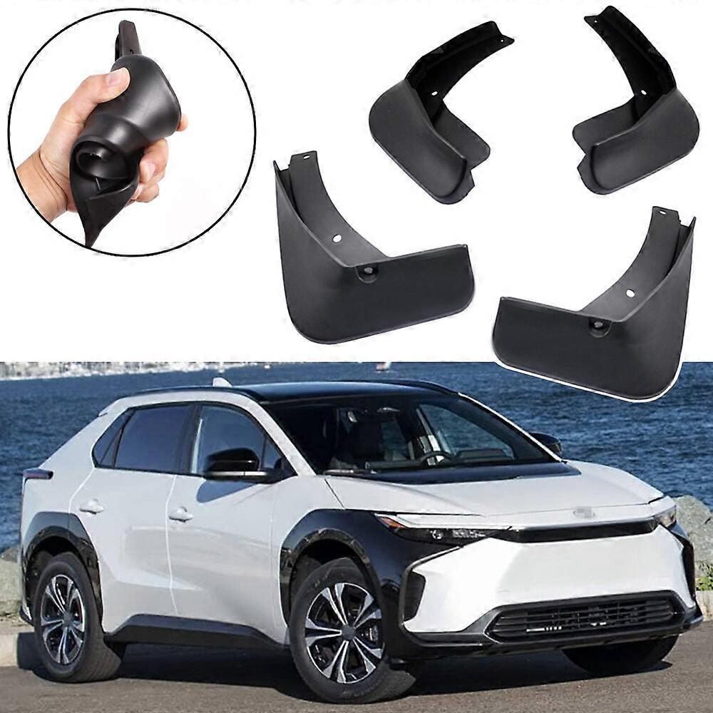 Applies to 1Set Car Mud Flaps Splash Guard Mudguard Fender for 2022 2023 Toyota BZ4X SUV
