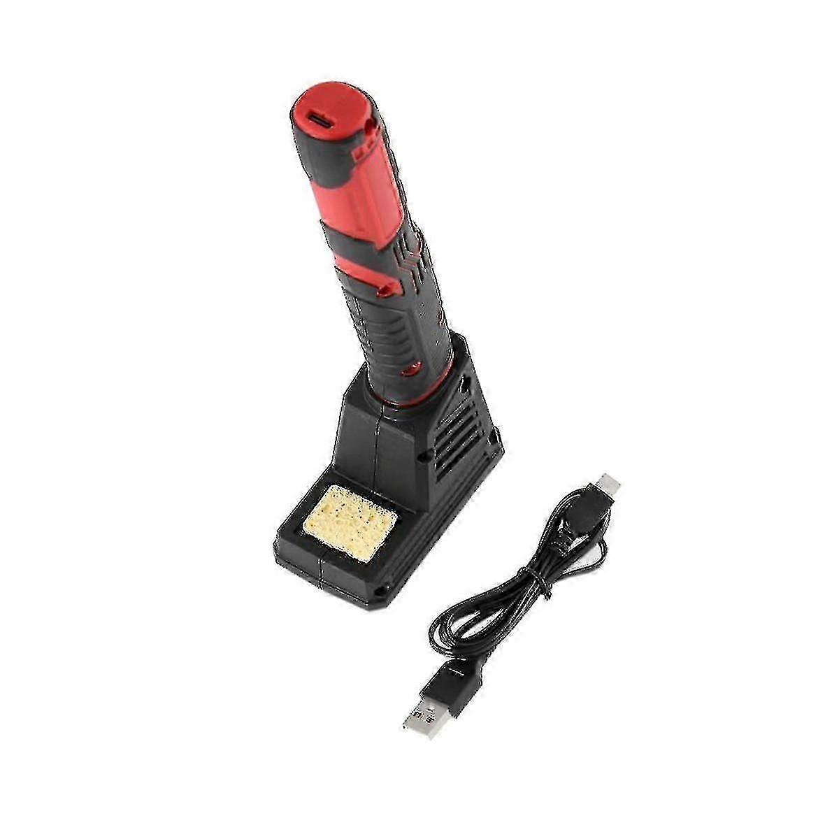 480 Portable Wireless Soldering Iron With Led Light Set Usb Rechargeable Lithium Battery Soldering