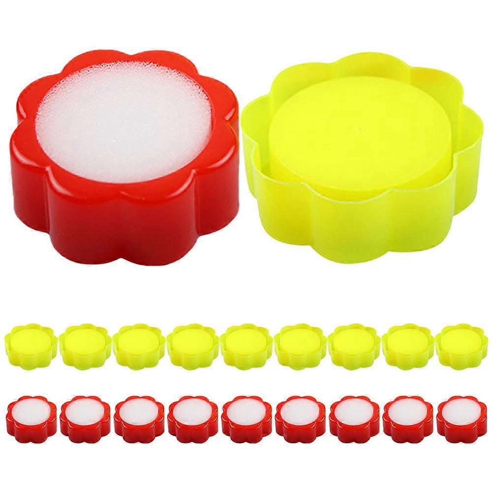 Paper Handling Finger Moistener PP Material Accountants Sticky Fingers 20Pcs