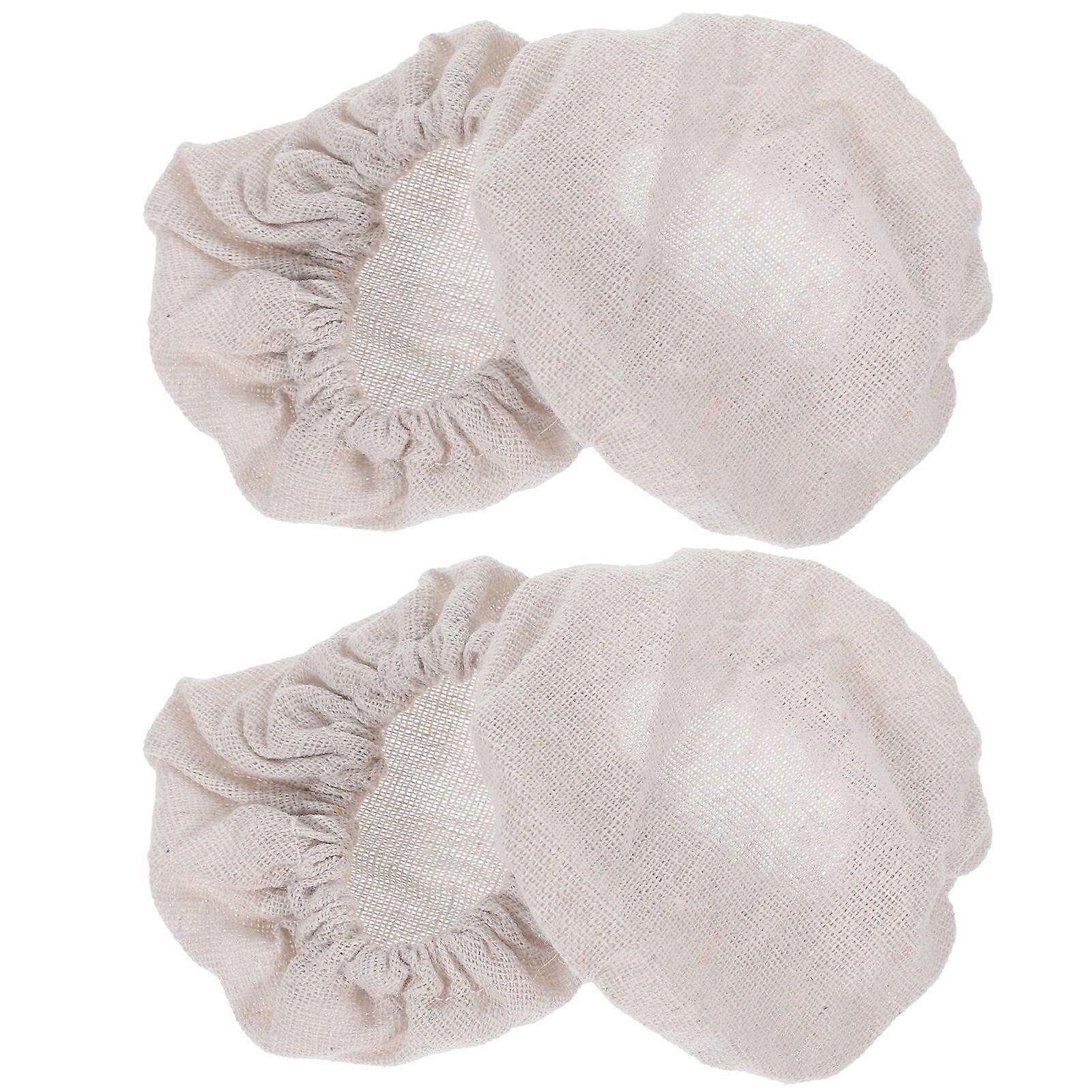 Starter Jar Cloth Covers Sourdough Starter Jar Cover Use Prevent Dust 4Pcs