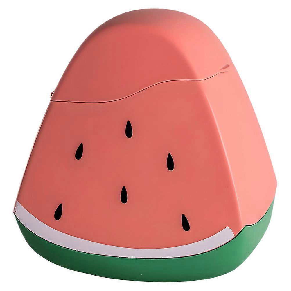 Table Waste Bin Desktop Mini Trash Can For Desk Home Use Multi 19.00X16.50X13.00CM Odor Sealing 1Pcs