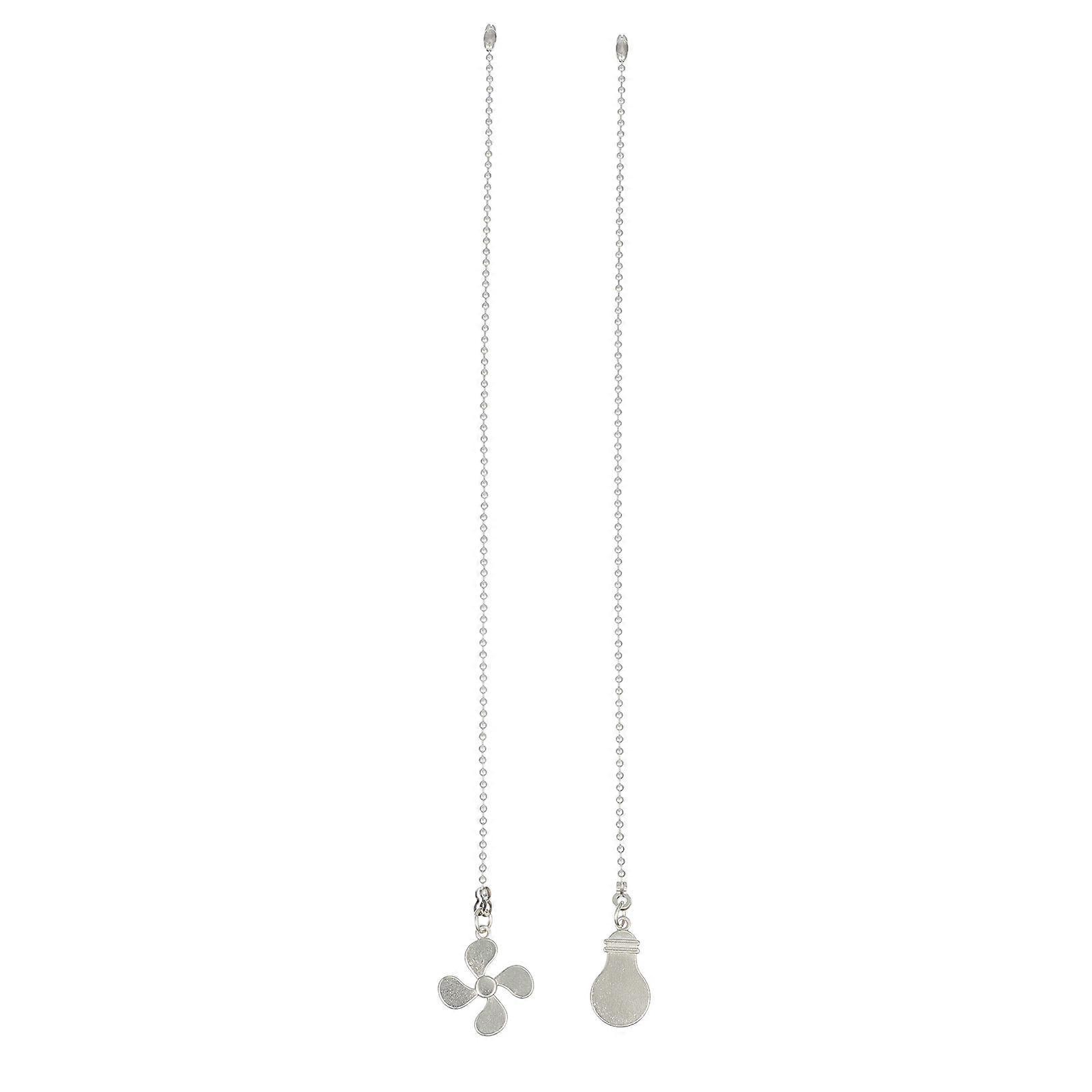 Wind Fan Sospensione Plafoniera Pull Chains per uso con ventilatore con estensione 2 pezzi