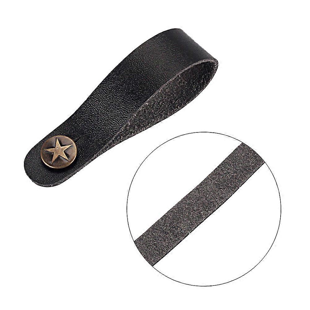 Electric Guitar Straps R133 Classical Leather Strap For Performance Practice Easy to Put On and Take Off 1Pack