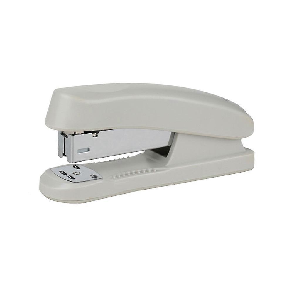 Ergonomic Stapler Labor-saving Manual Desktop Stapler for College Students Silver 1Pack