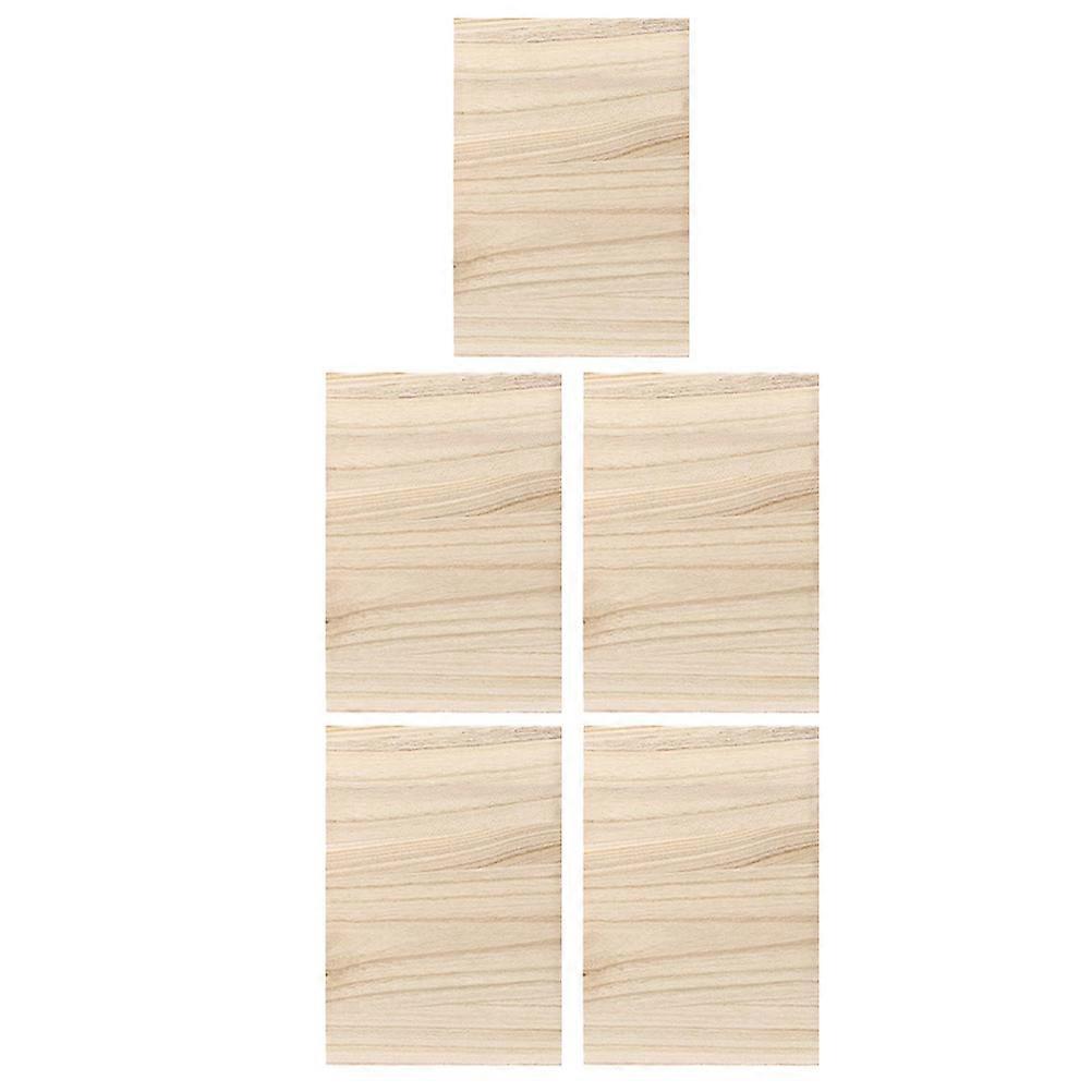 Wood Karate Board Performance Prop Taekwondo Performance Rectangular Shape 30.00X20.00X1.50CM Deep Cleaning 5Pack