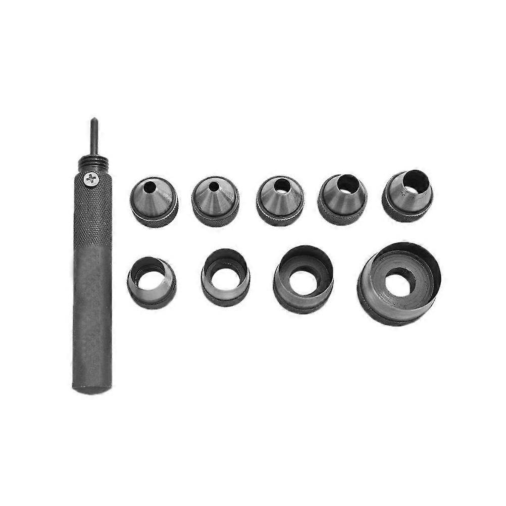 Multiple Sizes Punching Leather Punch Device Artisans Handy Users Craft Hole Punch Set 1Set