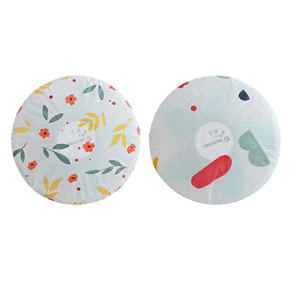 Floor Fan Cover Round Shape Water-Proof 45X45cm Simple Design 2Pcs