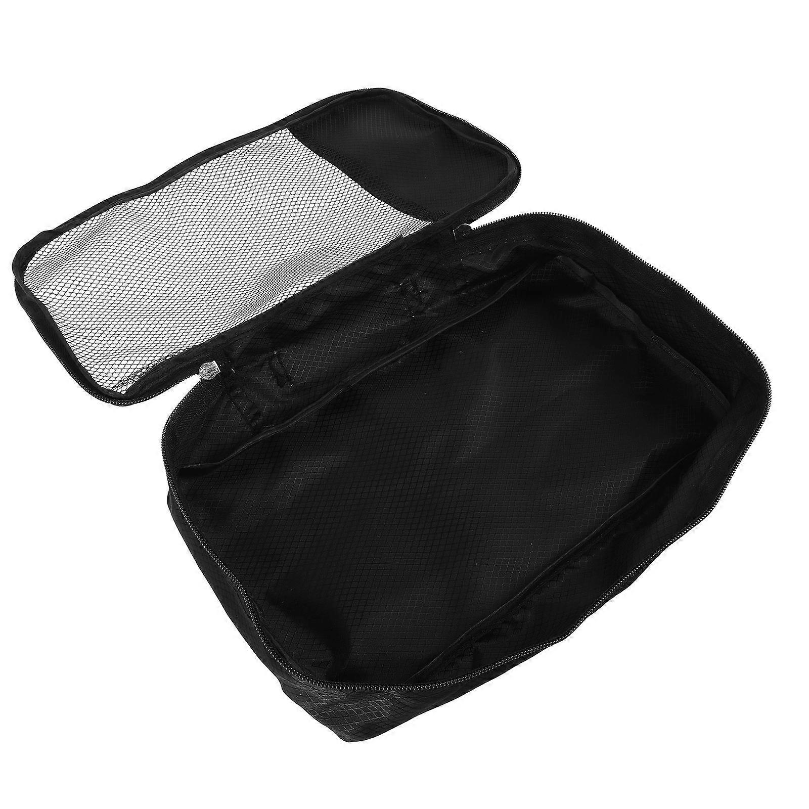 Suitcase Organizers Travel Luggage Organizer Packing Cube Daily Necessities Storage Camping Rectangular Zipper Design 1Pack