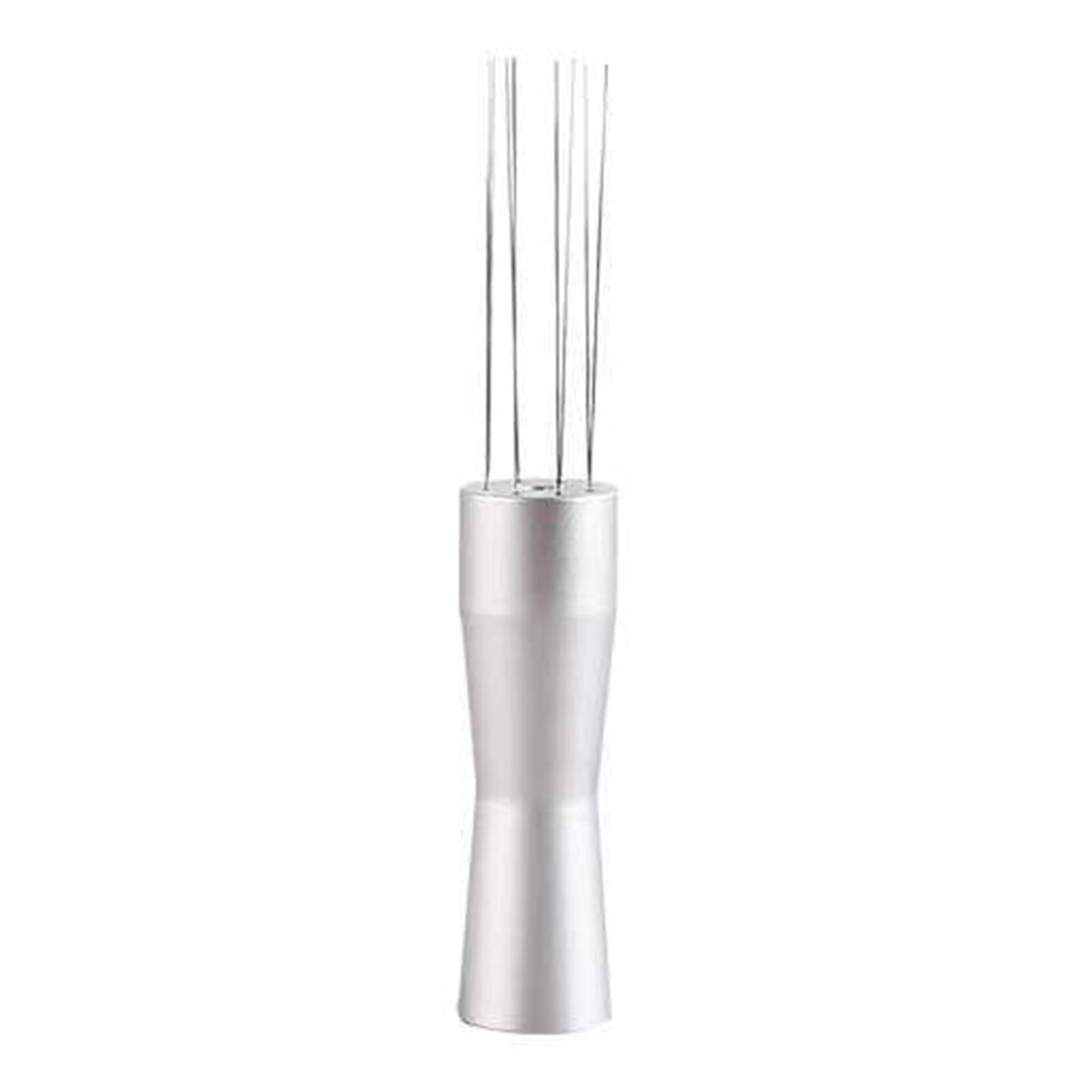 Espresso Coffee Stirrer, Espresso Distribution Tool, Needle Type Distribution Tool, Stainless Steel Coffee Mixing Tool for Home Cafe, Silver