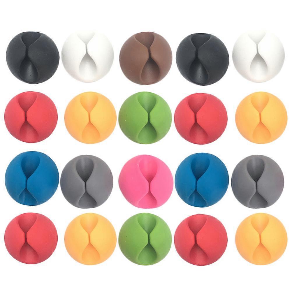 Cord Winder TPR Material Users with Cables Office and Home 20Pcs