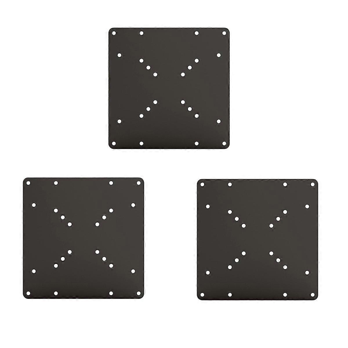 3X Mount Adapter Plate for TV Mounts, Convert 75X75 and 100X100 to 200X200 mm Patterns, Conversion P