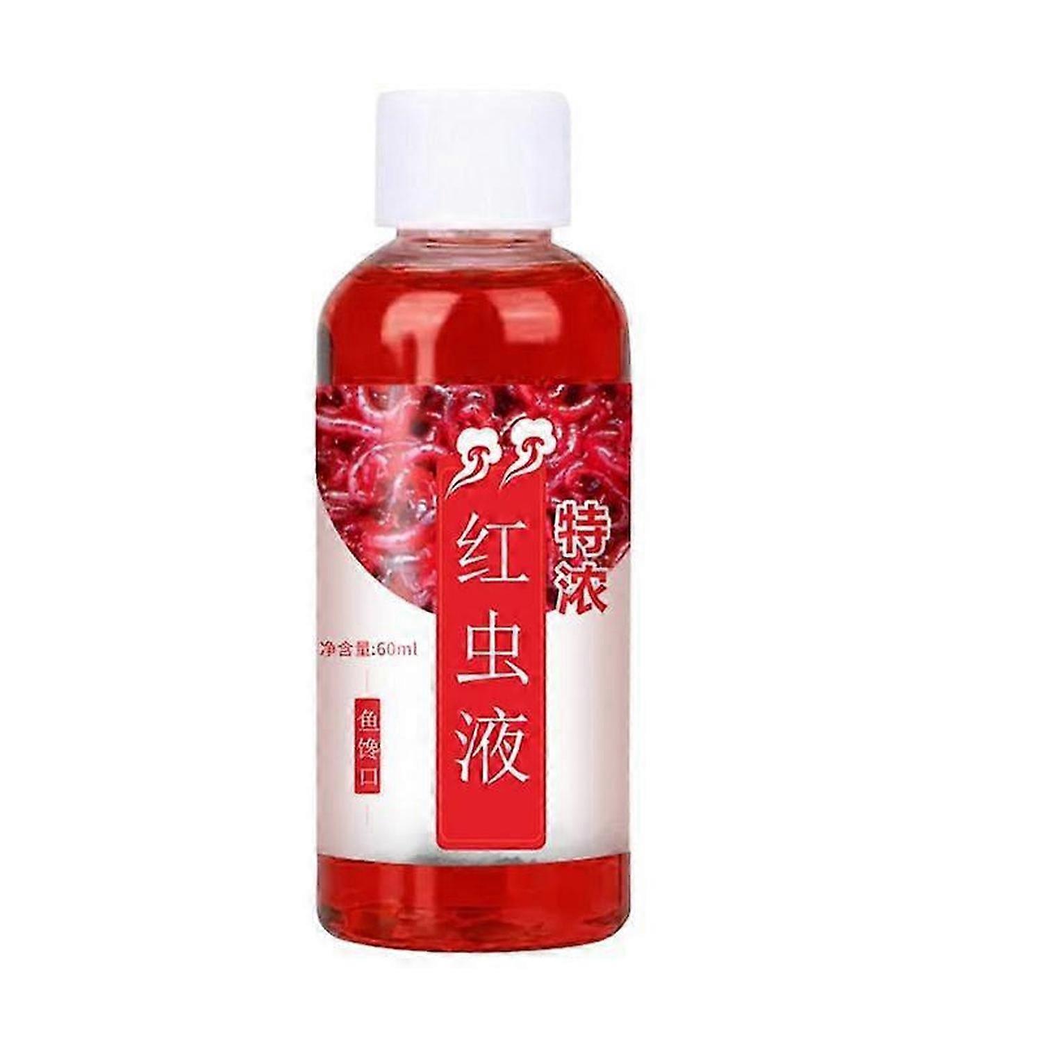 Red Worm Liquid Fish Bait Additive Insect Liquid Red Insect Liquid For Trout Cod